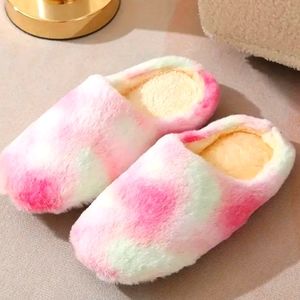 Tie Dye Slippers - Pink NIB